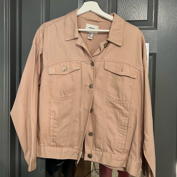 Oversize fit jean jacket - Picture 1 of 3